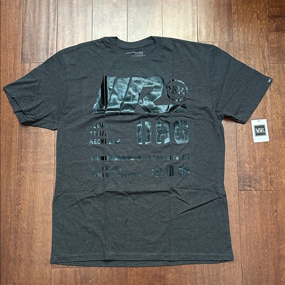 Young & Reckless Charcoal Graphic Tee, Size XL, New With Tags - Picture 1 of 9